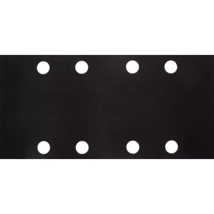 Лист шлиф. универсал. URAGAN &quot;Оптимален для мягких пород дерева&quot; 8 отверстий по линии, для ПШМ, P180, 80х166мм, 50шт 907-21101-180-50 купить в Нягани