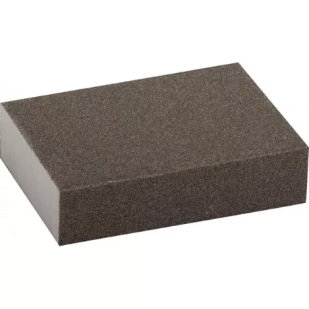 Губка шлифовальная ЗУБР &quot;МАСТЕР&quot; четырехсторонняя, средняя жесткость, Р120, 100х68х26мм 35611-120 купить в Нягани