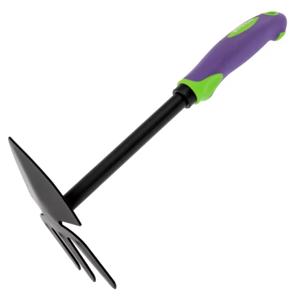 Мотыжка комбинированная Palisad 62062, 75х300 мм, стальная, обрезиненная эргономичная рукоятка, LSR1, купить в Нягани