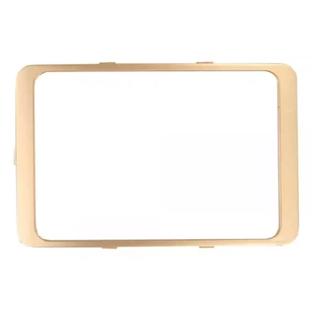 Вставка СВЕТОЗАР &quot;ГАММА&quot; декоративная, цвет золотой металлик, двойная SV-54175-GM купить в Нягани