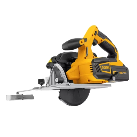 Пила циркулярная аккумуляторная бесщет. CCS-165, 18В Li-Ion Denzel 27401 купить в Нягани