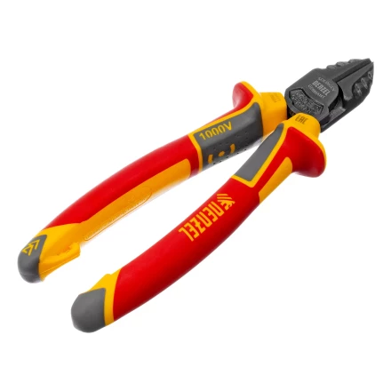 Бокорезы, диэлектрические рукоятки Denzel 17789, до 1000 В, трехкомпонентные рукоятки, 180 мм купить в Нягани