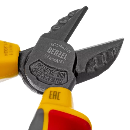 Бокорезы, диэлектрические рукоятки Denzel 17789, до 1000 В, трехкомпонентные рукоятки, 180 мм купить в Нягани