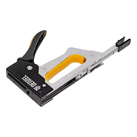 Степлер металлический, скобы в комплекте, 2К рукоятка, тип 53, 6-10 мм Denzel 40222 купить в Нягани