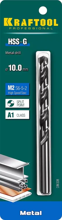 Сверла по металлу HSS-G 29651-10 купить в Нягани