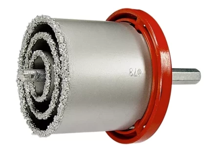 Набор коронок по керамической плитке 33-53-67-73 мм 6-гранный хвостовик MATRIX 72840 купить в Нягани