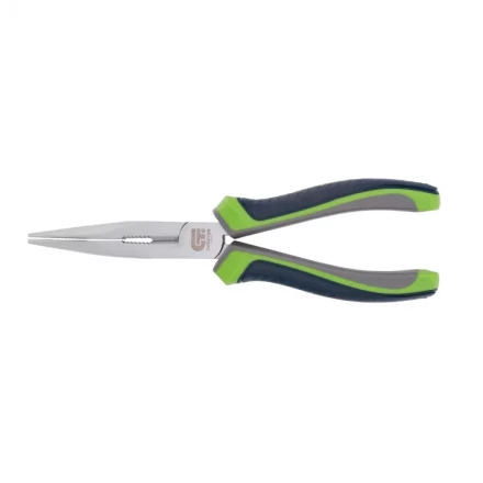 Длинногубцы прямые Сибртех 200 мм трехкомпонентные рукоятки 17115 купить в Нягани