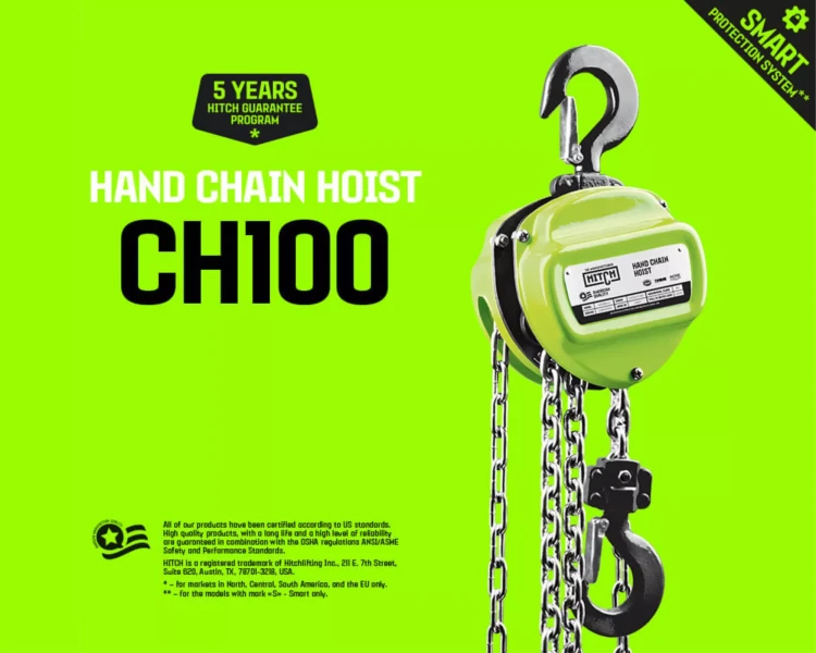 Таль ручная цепная HITCH CH100, 0.5 т, 9 м купить в Нягани