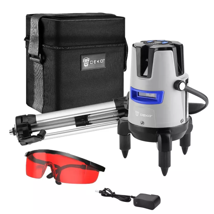 Уровень лазерный со штативом DEKO LL57 PRO SET2, 065-0104, со штативом купить в Нягани