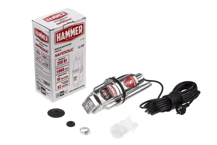 Вибрационный насос HAMMER NAP250UC(10) купить в Нягани