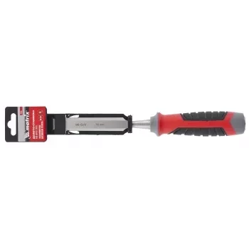 Долото-стамеска 18 мм 60 CrV трехкомпонентная обрезиненная рукоятка MATRIX 24753 купить в Нягани