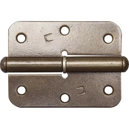 Петля накладная стальная &quot;ПН-85&quot;, цвет бронзовый металлик, правая, 85мм 37645-85R купить в Нягани