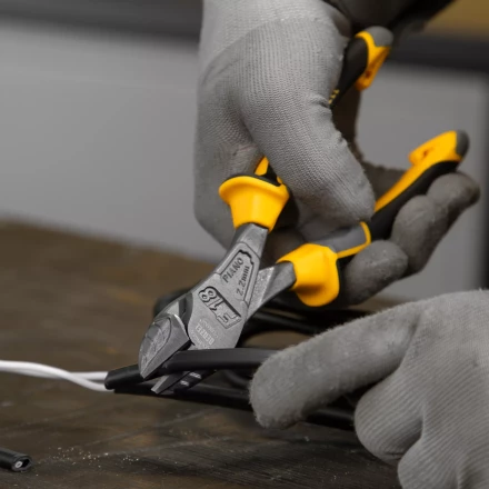 Бокорезы усиленные 180 мм Denzel 17783, трехкомпонентные рукоятки купить в Нягани