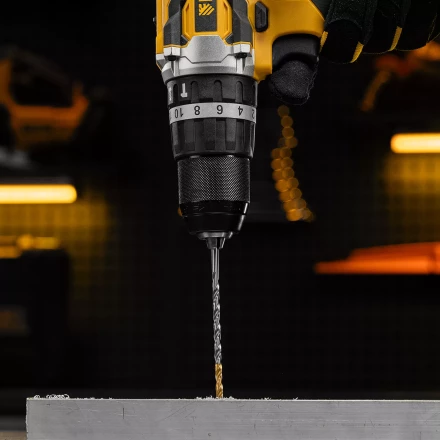 Сверло спиральное по металлу 4,2 х 119 мм, Р6М5, Golden Tip, удлиненное Denzel 718251 купить в Нягани