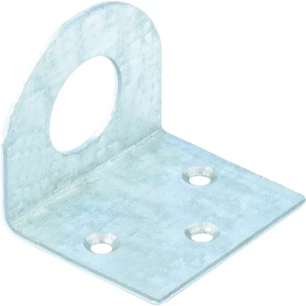 Проушина угловая, 2,0 мм, 70х30 мм, цинк  СИБРТЕХ Россия 46506 купить в Нягани