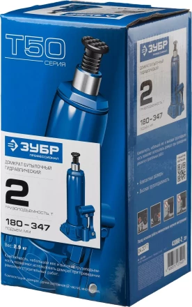 Домкрат бутылочный гидравлический модель Т-50 серия ПРОФЕССИОНАЛ 43060-15 купить в Нягани