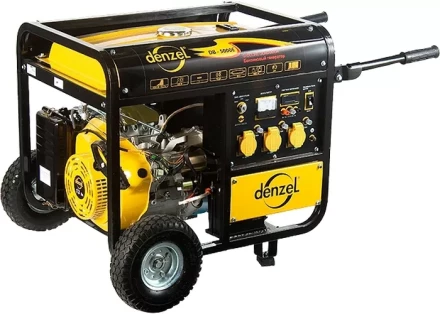 Генератор бензиновый DENZEL DB5000Е 94656 купить в Нягани