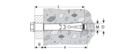 Болты анкерные коробка серия Без серии купить в Нягани