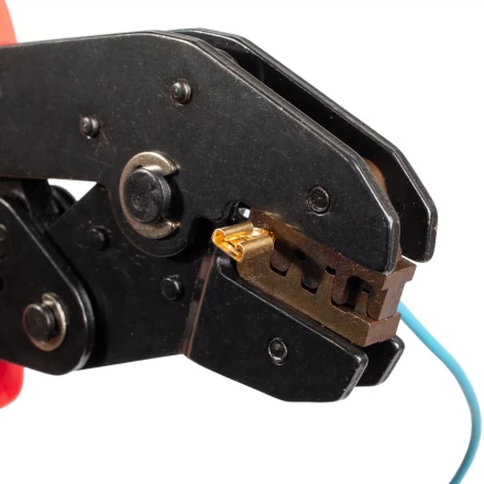 Пресс-клещи КВТ СТС-Д с матрицей 2549 для опрессовки Dupont 2.54, D-SUB, автоклемм 2.8 (набор) (85740) купить в Нягани