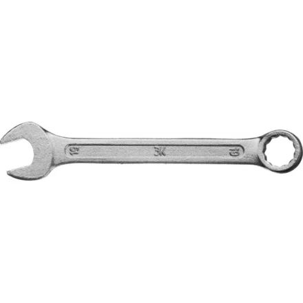 Ключ комбинированный гаечный ЗУБР &quot;СТАНДАРТ&quot;, оцинкованный, 19мм 27112-19 купить в Нягани