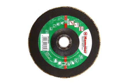 Круг Лепестковый Торцевой (КЛТ) HAMMER КЛТ 1 Ф180х22 Р80 213-015 купить в Нягани