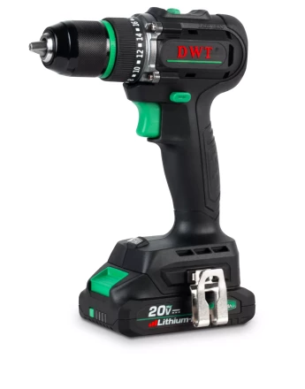 Бесщеточная аккумуляторная дрель-шуруповерт DWT ABSP-20 DNF-2 BMC купить в Нягани
