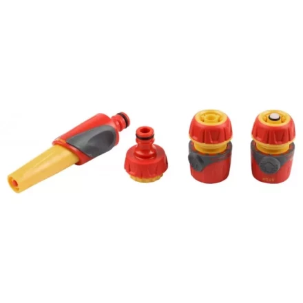 Набор поливочный GRINDA &quot;Premium&quot;, пластмассовый с TPR, 4 предмета: наконечник, 2 соединителя 1/2&quot;, адаптер; 1/2&quot;-3/4&quot; 8-427284 купить в Нягани