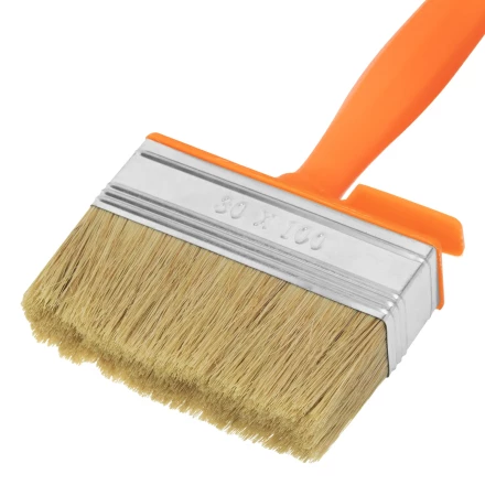 Кисть-ракля, 30х100 мм, натуральная щетина, пластмассовый корпус, пластмассовая ручка// Sparta 841067 купить в Нягани