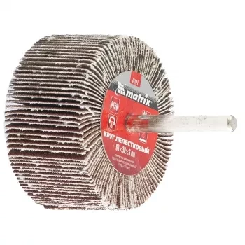 Круг лепестковый для дрели 60 х 30 х 6 мм Р 100 MATRIX 74125 купить в Нягани