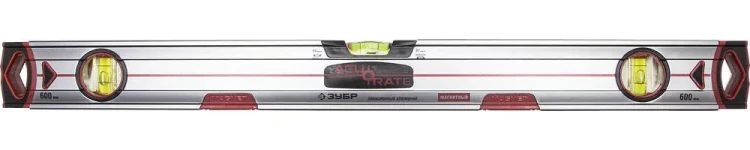 Уровень ЗУБР "ACURATE 5" коробчатый усиленный, особопрочный профиль из авиационного алюминия, 60см 34595-060 купить в Нягани