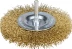 STAYER &quot;PROFESSIONAL&quot;. Щетка дисковая для дрели, витая латунированная стальная проволока 0,3мм, 75мм 35114-075_z01 купить в Нягани