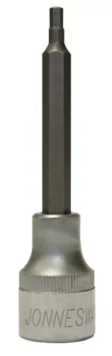 Насадка торцевая 1/2"DR вставка H4мм L100 мм S09H4304 Jonnesway 47884 купить в Нягани
