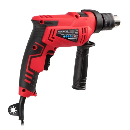 Дрель ударная MTX MID-600, 600 Вт, 0-3000 об/мин, 0-48000 уд/мин 26381 купить в Нягани