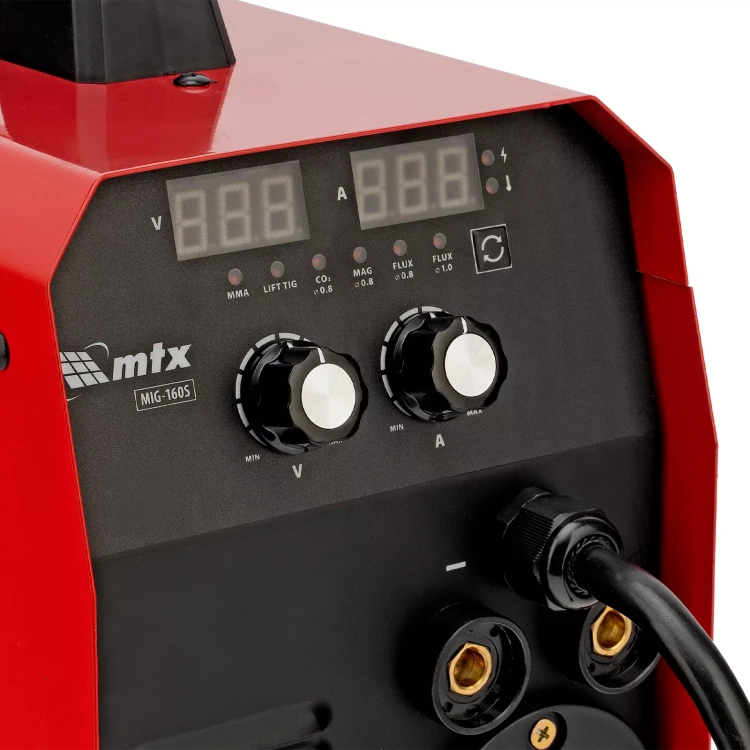 Аппарат инвертор. полуавтомат. cварки MTX MIG-160S 94301, 160A, ПВ 60%, катушка 5 кг купить в Нягани
