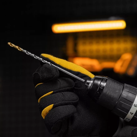 Сверло спиральное по металлу Denzel  4,5 х 126 мм, Р6М5, Golden Tip, удлиненное, 718252 купить в Нягани