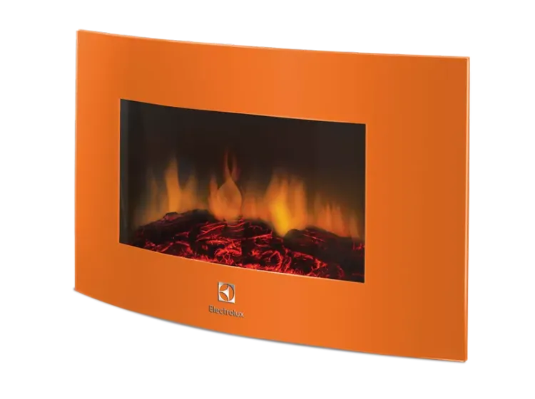 Электрокамин-камин электрический ELECTROLUX EFP/W 1200URLS Оранжевый купить в Нягани