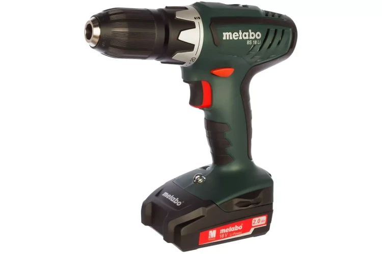 Дрель-винтоверт аккумуляторная Metabo BS 18 2х2.0Ач LiIon в кейсе купить в Нягани