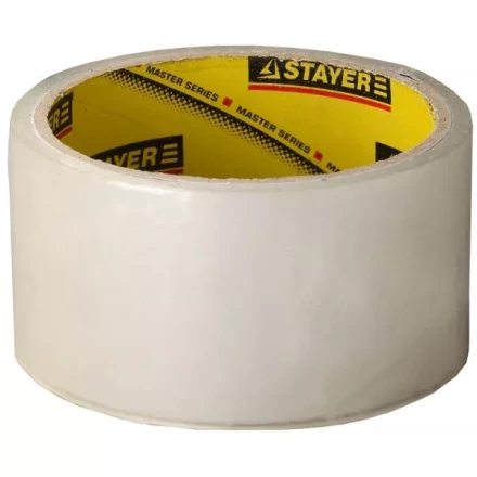 Клейкая лента, STAYER Master 1204-50, прозрачная, 48мм х 60м 1204-50 купить в Нягани