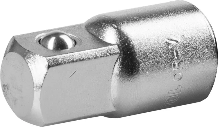 Адаптер KRAFTOOL "INDUSTRIE QUALITAT" увеличивающий для торцовых головок, 3/8"F x 1/2"M 27841_z01 купить в Нягани