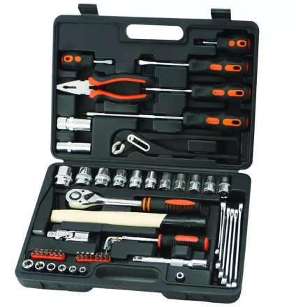 Набор инструментов Кратон TS-09 1/2 1/4 58 предметов 2 28 09 009 купить в Нягани