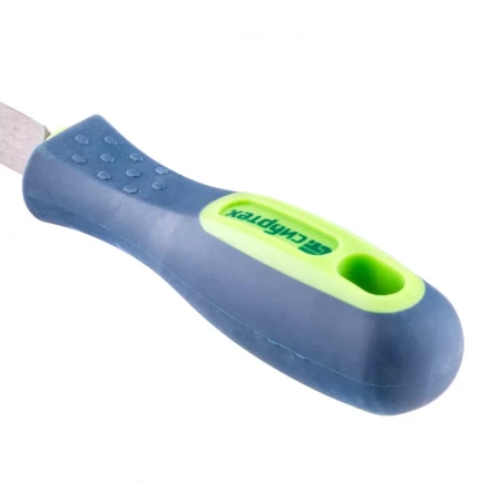 Напильник 250 мм трехгранный двухкомпонентная рукоятка №2 Сибртех 16030 купить в Нягани