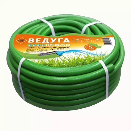Шланг 3/4 х 25м ВЕДУГА Премиум зелёный 45962 купить в Нягани