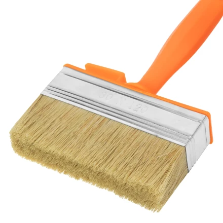 Кисть-ракля, 30х120 мм, натуральная щетина, пластмассовый корпус, пластмассовая ручка// Sparta 841068 купить в Нягани