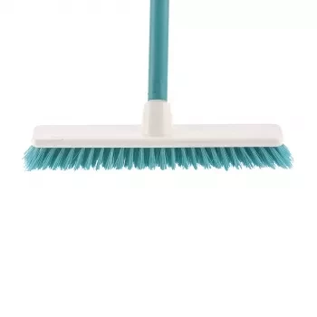Щетка пластмасовая   &quot;SHROBER&quot; для чистки ковров 270 мм бирюз. c черенком 120 см D22мм ELFE 93550 купить в Нягани
