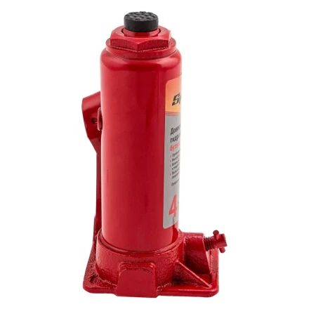 Домкрат гидравлический бутылочный, 4 т, h подъема 180–320 мм Sparta Compact 50339 купить в Нягани