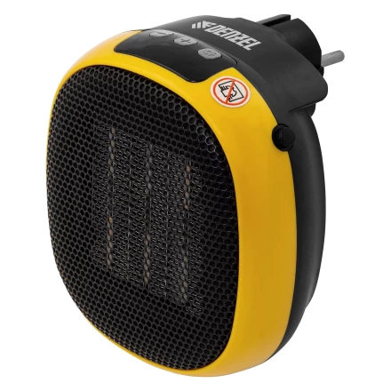 Тепловентилятор портативный керамический Denzel DTFC-700, 3 реж. вентилятор, нагрев 700 Вт 96407 купить в Нягани