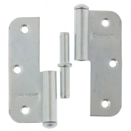 Петля накладная ПН1-85 правая цинк 4штуки Металлист Россия 91552 купить в Нягани