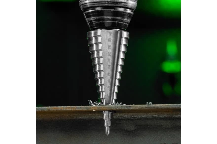 Сверло ступенчатое по металлу Сибртех 723015, 4-6-8-10-12-14-16-18-20-22-24-26-28-30-32 мм, 4241 купить в Нягани