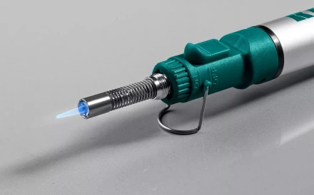 SolderGas 70A набор 3-в-1, газовый паяльник, горелка, фен, 30-70 Вт,  1300°С 55504-H3 купить в Нягани