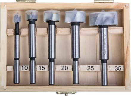 ЗУБР &quot;МАСТЕР&quot;. Набор сверл Форстнера по дереву, 5шт 2994-H5 купить в Нягани